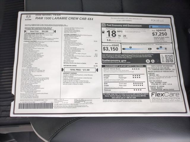 2026 Ram 1500 Laramie