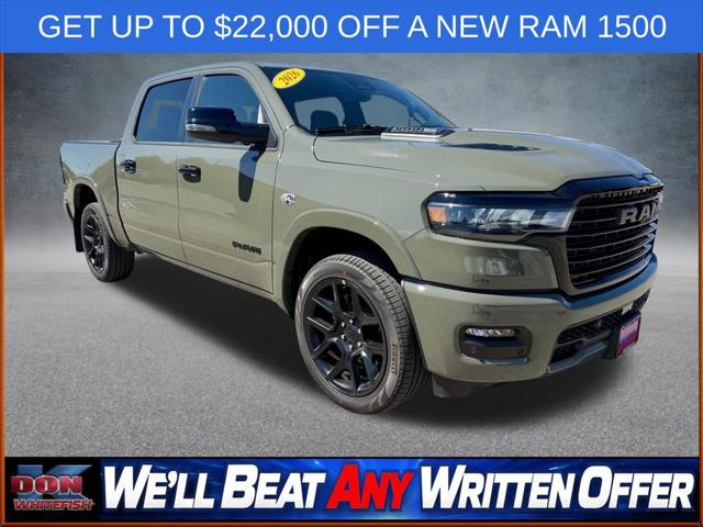 2026 RAM Ram 1500 RAM 1500 LARAMIE CREW CAB 4X4 57 BOX
