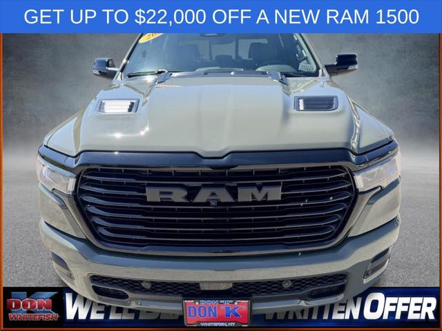 2026 RAM Ram 1500 RAM 1500 LARAMIE CREW CAB 4X4 57 BOX