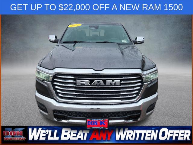 2026 RAM Ram 1500 RAM 1500 LARAMIE CREW CAB 4X4 57 BOX
