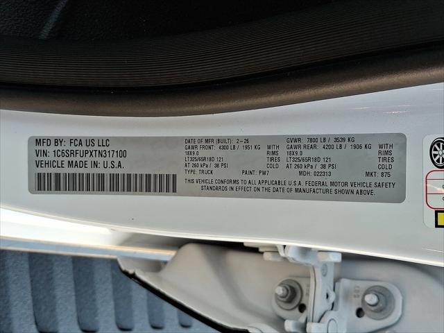 2026 Ram 1500 RHO Crew Cab 4x4 5'7" Box