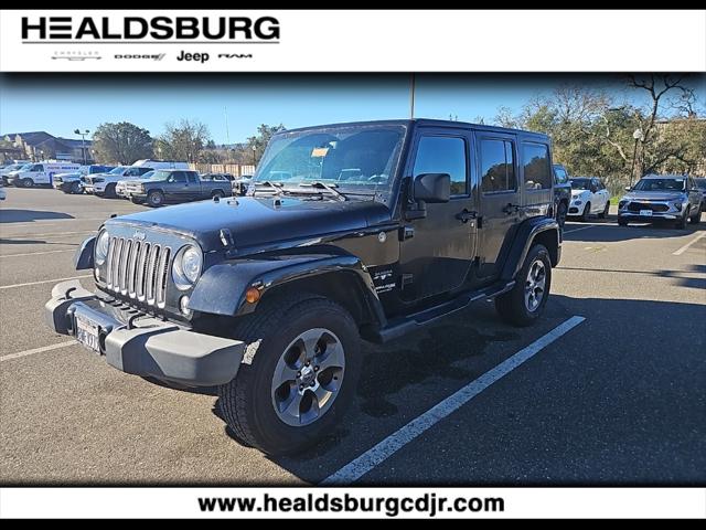 2018 Jeep Wrangler JK Unlimited Sahara 4x4