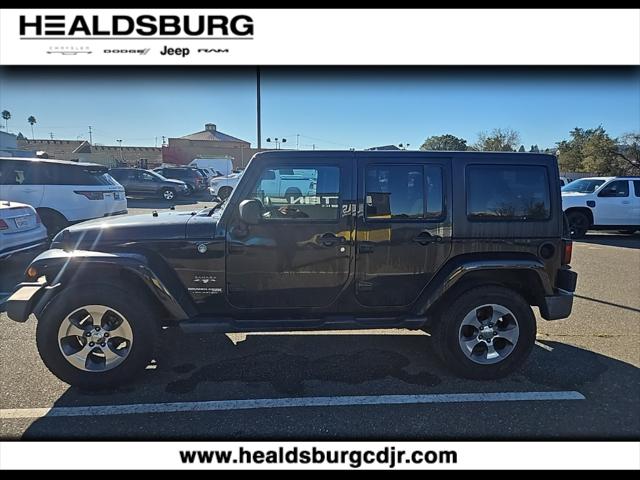 2018 Jeep Wrangler JK Unlimited Sahara 4x4