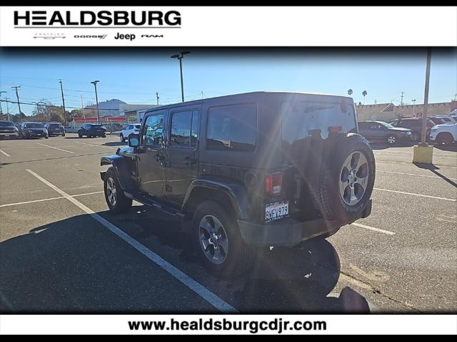 2018 Jeep Wrangler JK Unlimited Sahara 4x4