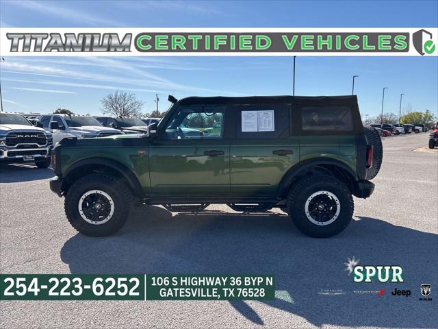 2022 Ford Bronco Badlands