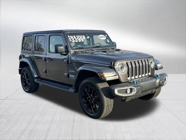 2022 Jeep Wrangler 4xe Unlimited Sahara 4x4 2022 Jeep Wrangler 4xe Unlimited Sahara 4x4