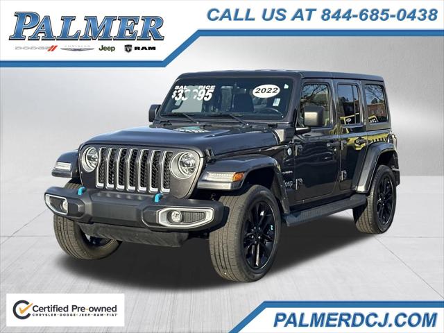 2022 Jeep Wrangler 4xe Unlimited Sahara 4x4 2022 Jeep Wrangler 4xe Unlimited Sahara 4x4