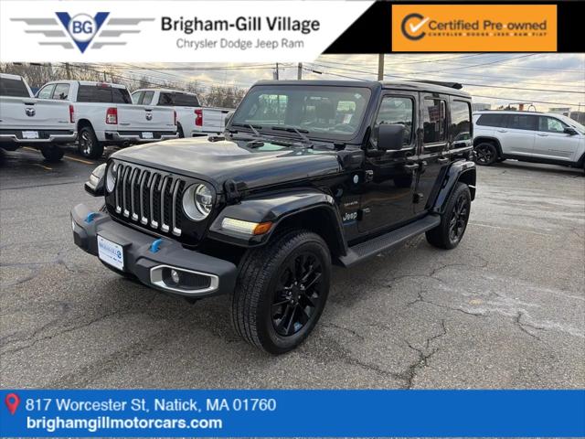 2022 Jeep Wrangler 4xe Unlimited Sahara 4x4