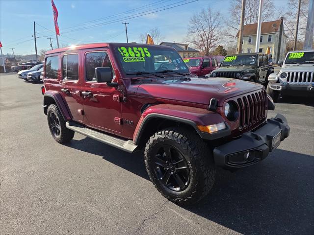 2022 Jeep Wrangler Unlimited Sahara Altitude 4x4 2022 Jeep Wrangler Unlimited Sahara Altitude 4x4