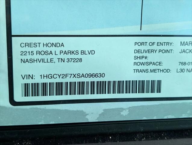 2025 Honda Accord Sedan Sport-L