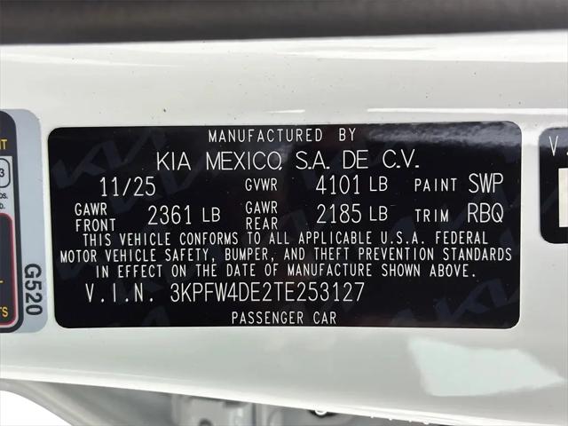 2026 Kia K4 GT-Line