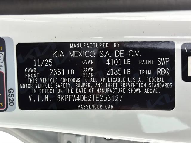 2026 Kia K4 GT-Line