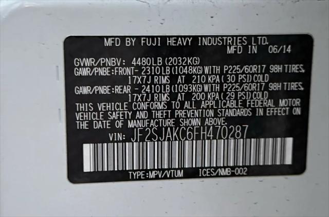 2015 Subaru Forester 2.5i Limited