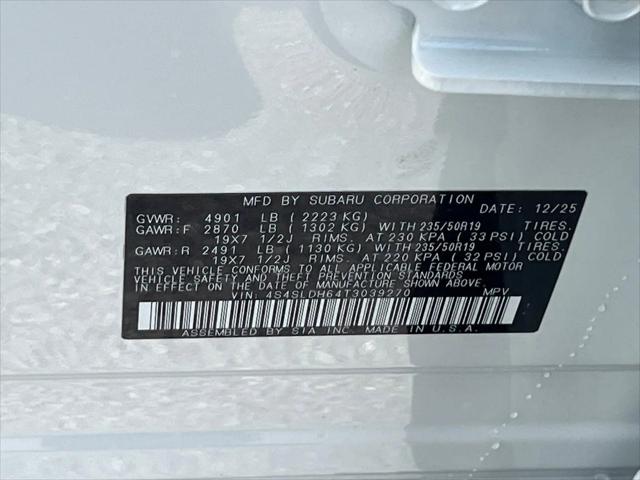 2026 Subaru Forester Sport
