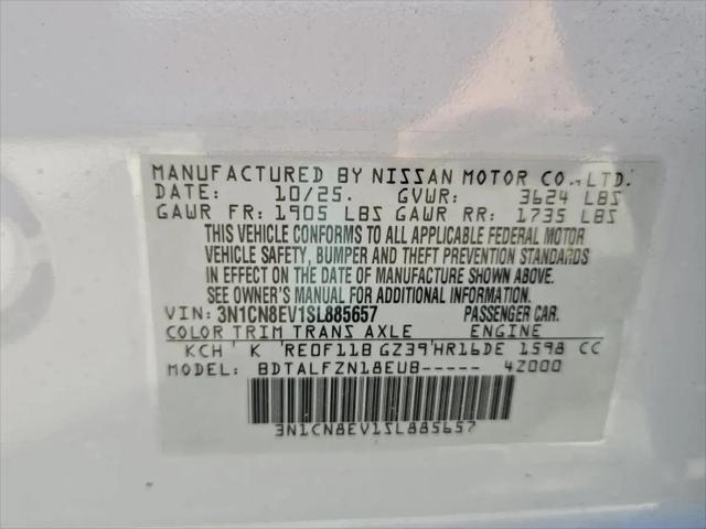 2025 Nissan Versa 1.6 SV