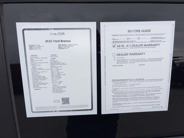 2023 Ford Bronco Big Bend