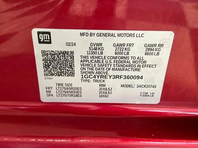 2024 Chevrolet Silverado 2500HD 4WD Crew Cab Standard Bed High Country