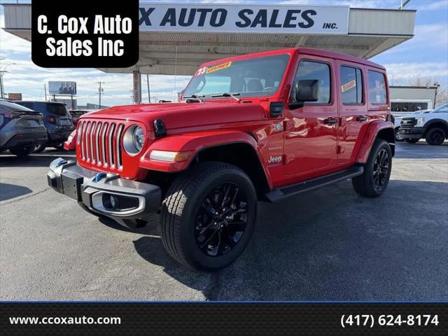 2023 Jeep Wrangler 4xe Sahara 4x4 for sale in Joplin, MO