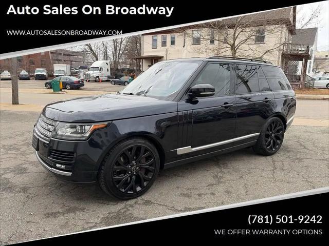 2014 Land Rover Range Rover 5.0L V8 Supercharged for sale in Norwood, MA
