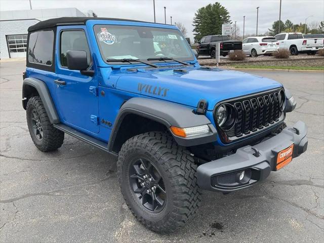 2024 Jeep Wrangler 2-Door Willys 4x4 for sale in Merrill, WI