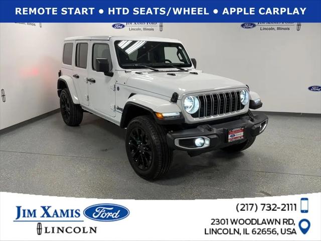 2025 Jeep Wrangler 4xe Sahara 4xe for sale in Lincoln, IL