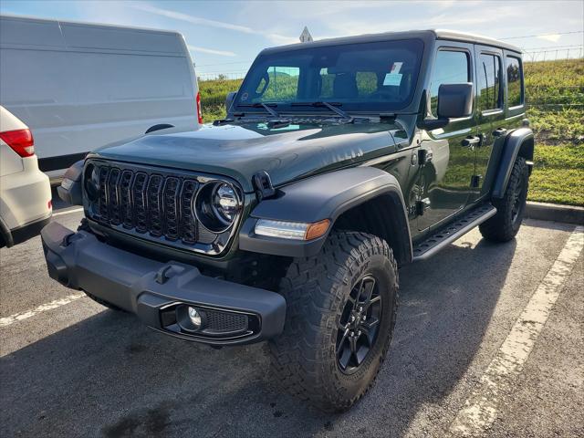 2024 Jeep Wrangler 4-Door Willys 4x4