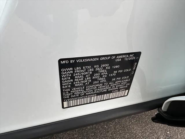 2026 Volkswagen Atlas SE