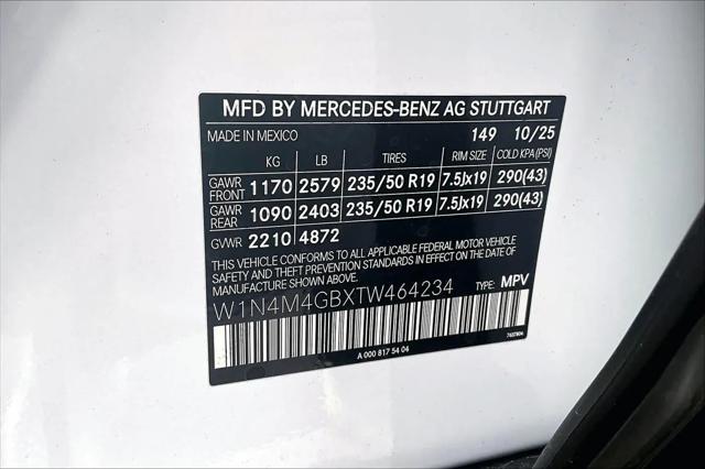 2026 Mercedes-Benz GLB GLB 250
