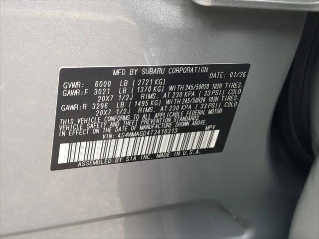 2026 Subaru Ascent Limited 7-Passenger