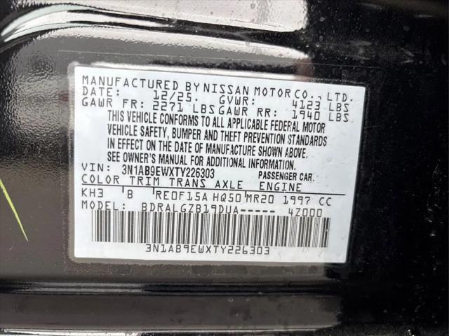 2026 Nissan Sentra SL