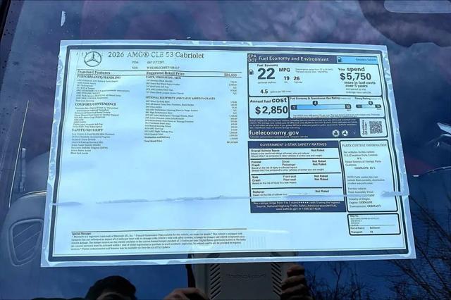 2026 Mercedes-Benz CL AMG CLE 53