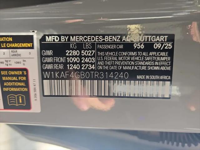 2026 Mercedes-Benz C-CLASS C 300 C 300