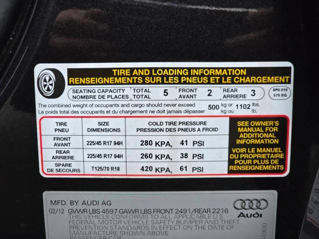 2012 Audi A3 2.0 TDI Premium