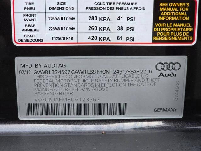 2012 Audi A3 2.0 TDI Premium