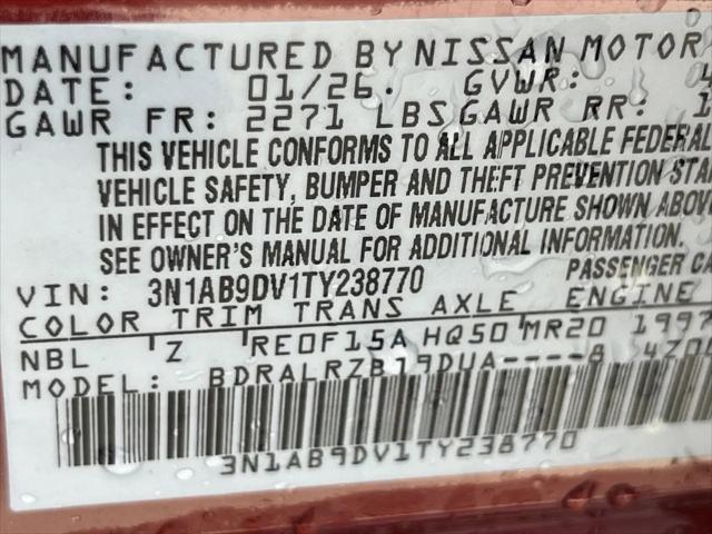 2026 Nissan Sentra SR