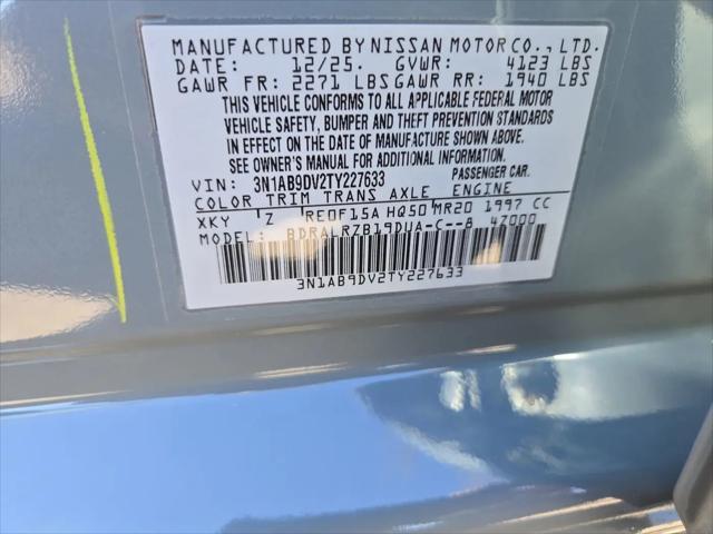 2026 Nissan Sentra SR