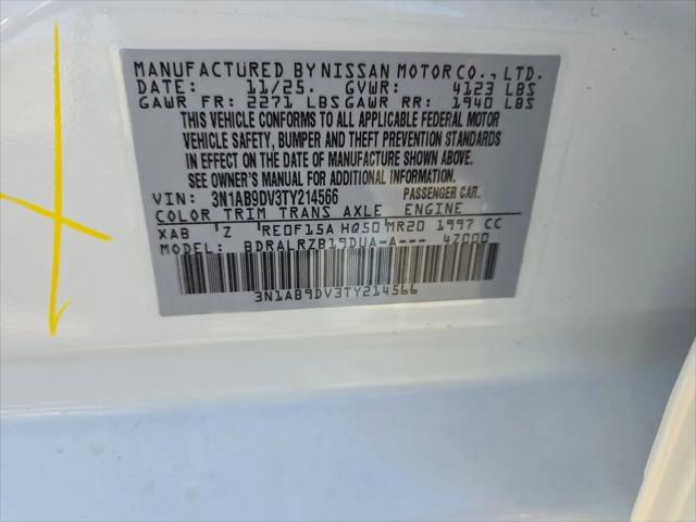 2026 Nissan Sentra SR