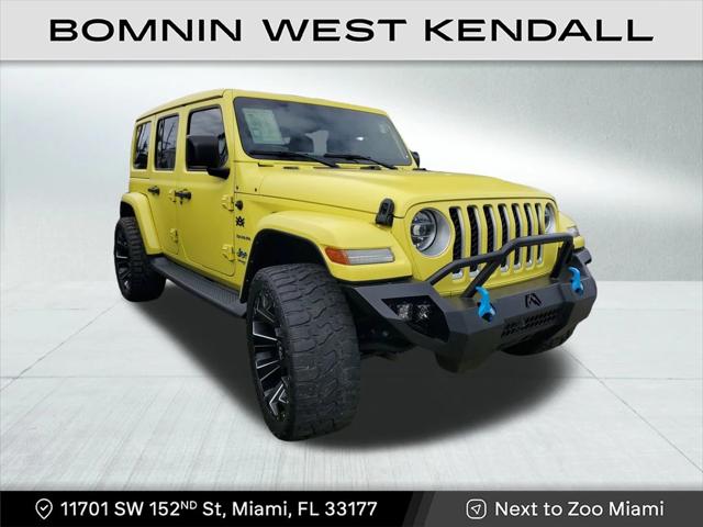 2022 Jeep Wrangler 4xe Unlimited Sahara 4x4