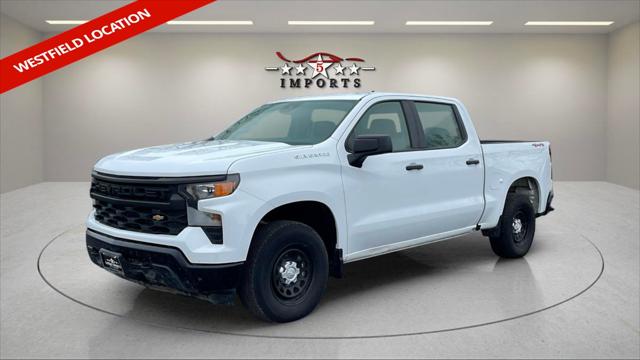 2023 Chevrolet Silverado 1500 4WD Crew Cab Short Bed WT for sale in Noblesvile, IN