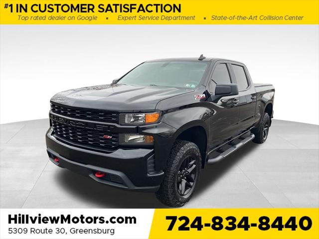 2021 Chevrolet Silverado 1500 4WD Crew Cab Standard Bed Custom Trail Boss