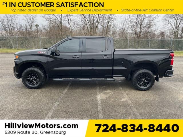 2021 Chevrolet Silverado 1500 4WD Crew Cab Standard Bed Custom Trail Boss