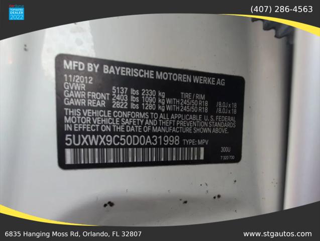 2013 BMW X3 xDrive28i