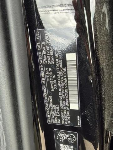 2026 Volvo XC90 Plus, B6 AWD Gas (mild hybrid), Gasoline, Bright, 7 Seats