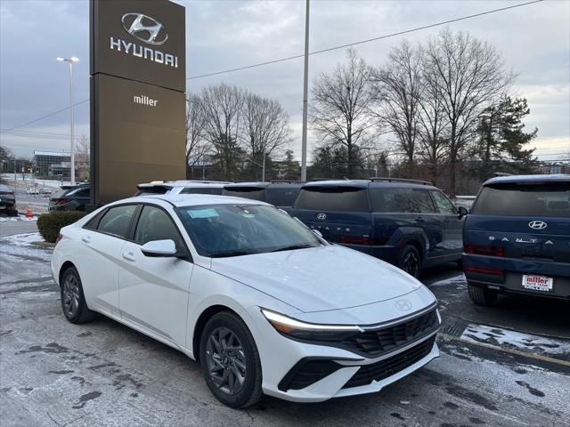 2026 Hyundai Elantra Hybrid Blue