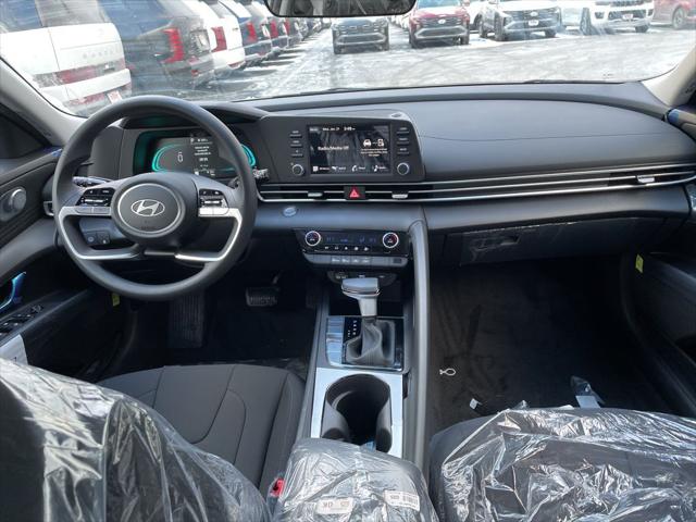 2026 Hyundai Elantra Hybrid Blue