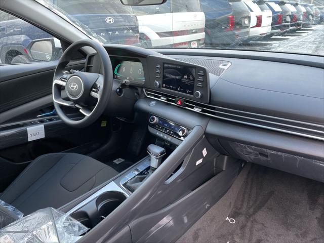 2026 Hyundai Elantra Hybrid Blue