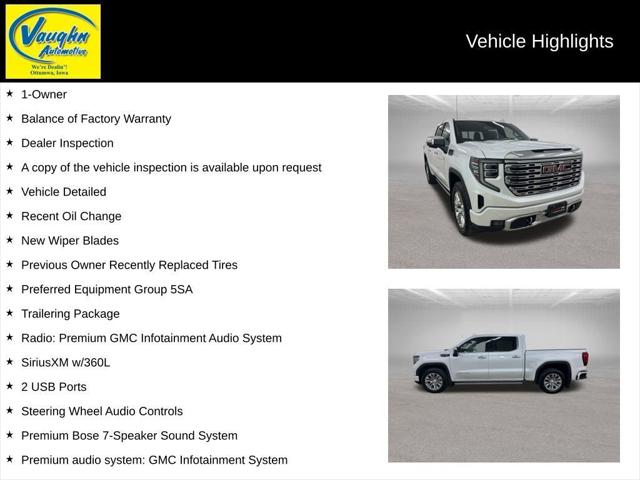 2022 GMC Sierra 1500 4WD Crew Cab Short Box Denali