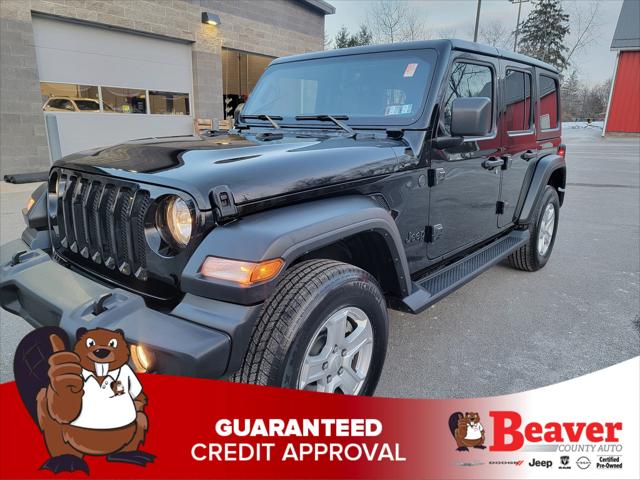 2022 Jeep Wrangler Unlimited Sport S 4x4