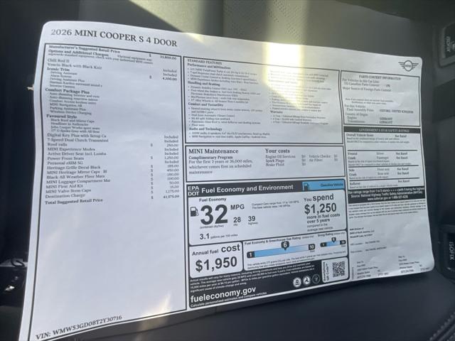 2026 MINI Hardtop Cooper S