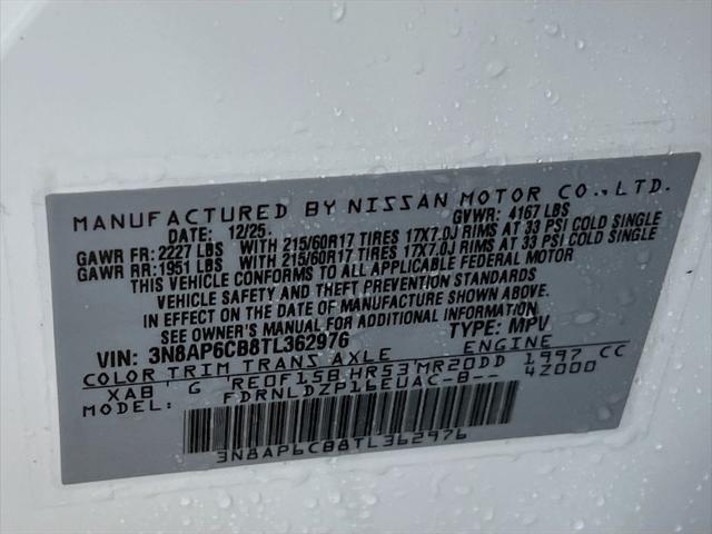 2026 Nissan Kicks SV